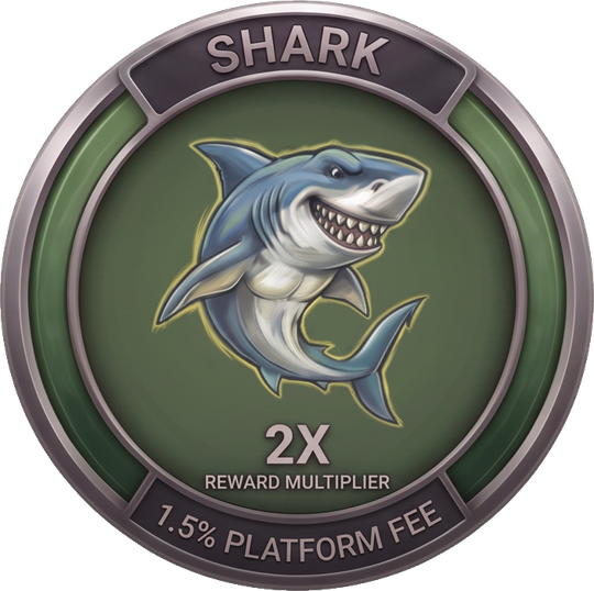 Shark tier badge